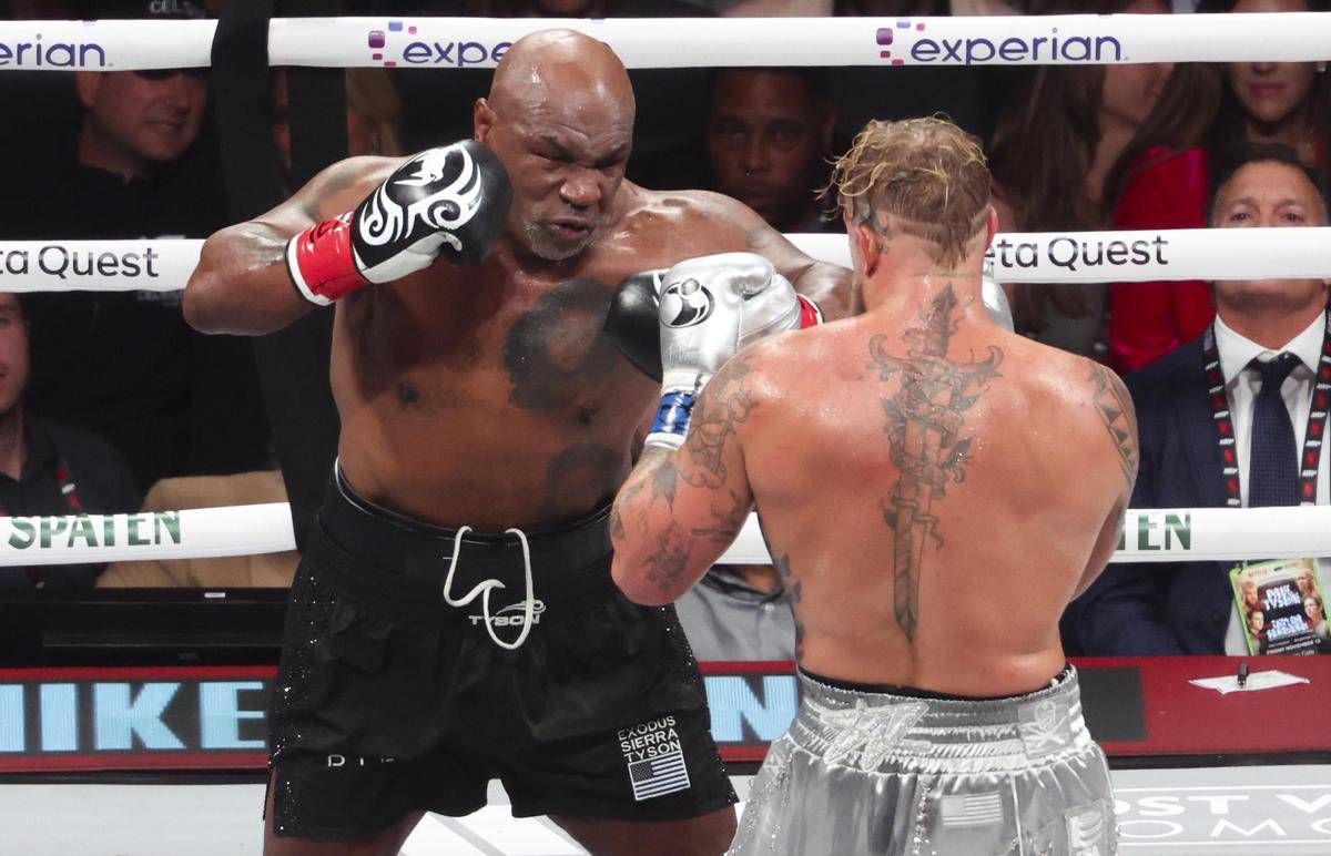 Tyson torna sul ring a 60 anni e sfida Mayweather in un match stellare - 