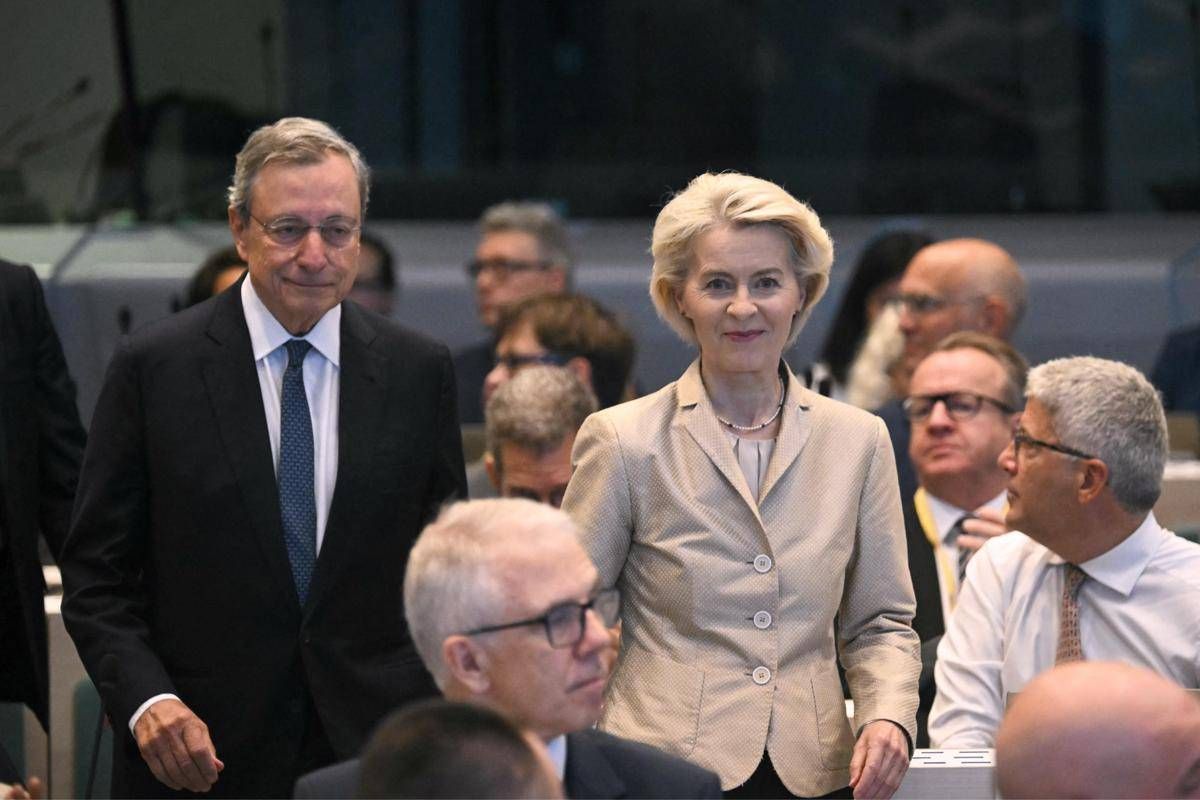 Von der Leyen a Draghi: "Grazie Mario per il tuo servizio all'Europa" - 