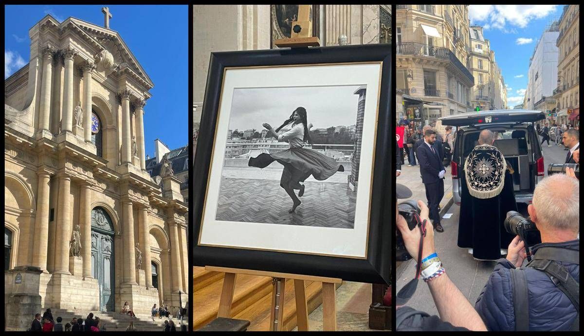 Parigi, l'ultimo saluto a Claudia Cardinale sulle note di 'C'era una volta il West' - 