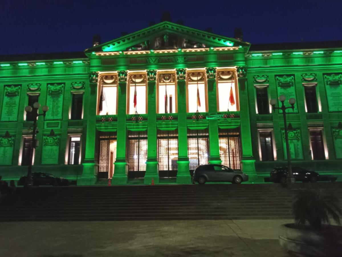 Il Comune di Messina si illumina di verde per una causa globale | Scopri perché molti non sanno cosa siano le malattie mitocondriali! - 