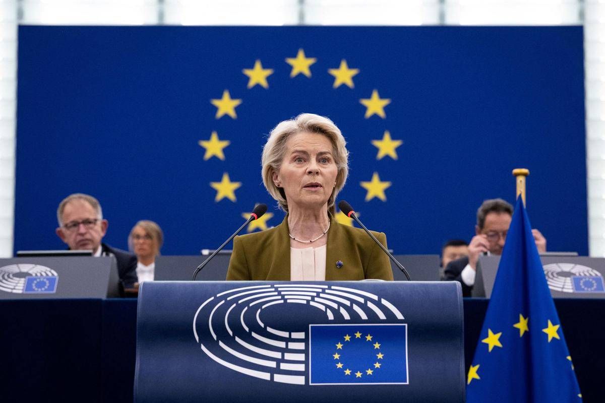 Ue, von der Leyen a Strasburgo invoca unità: "Lunga vita all'Europa" -