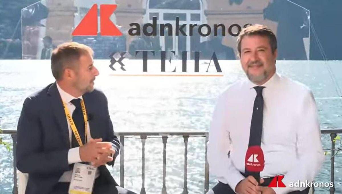 Ponte Messina, Salvini a Cernobbio: "Dopo parere Corte Conti si parte, non mi preoccupa interpretazione Nato" -