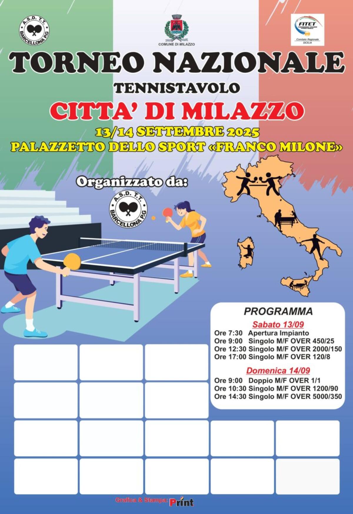 Torneo OVER in Sicilia | Scopri perché tutti parlano della Fitet Sicilia! -