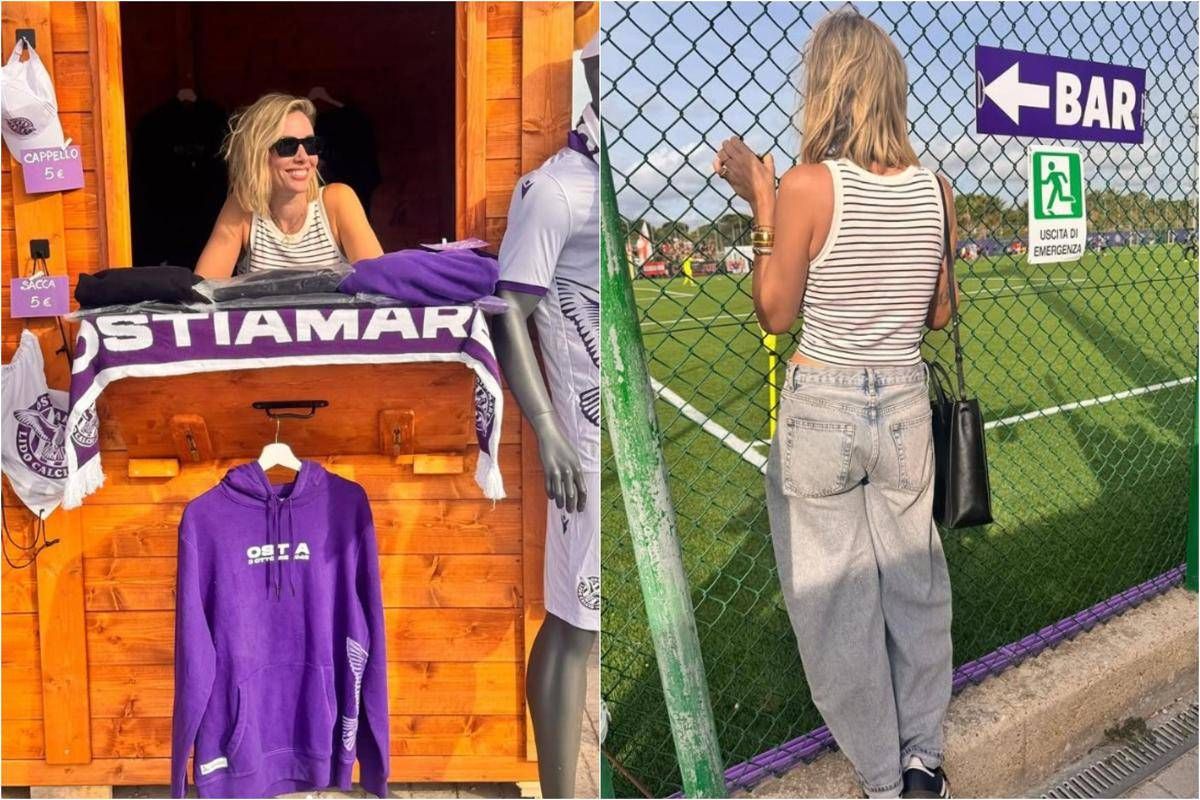 Sarah Felberbaum, passione Ostiamare: la moglie di De Rossi tra store e campo -