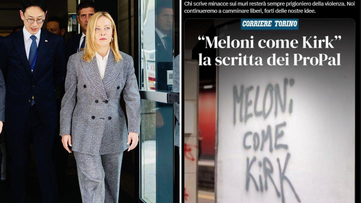 Meloni si difende dalle minacce e rivela: “Essere paragonata a Kirk è un grande onore” | Ma cosa nasconde veramente questa scritta? - 