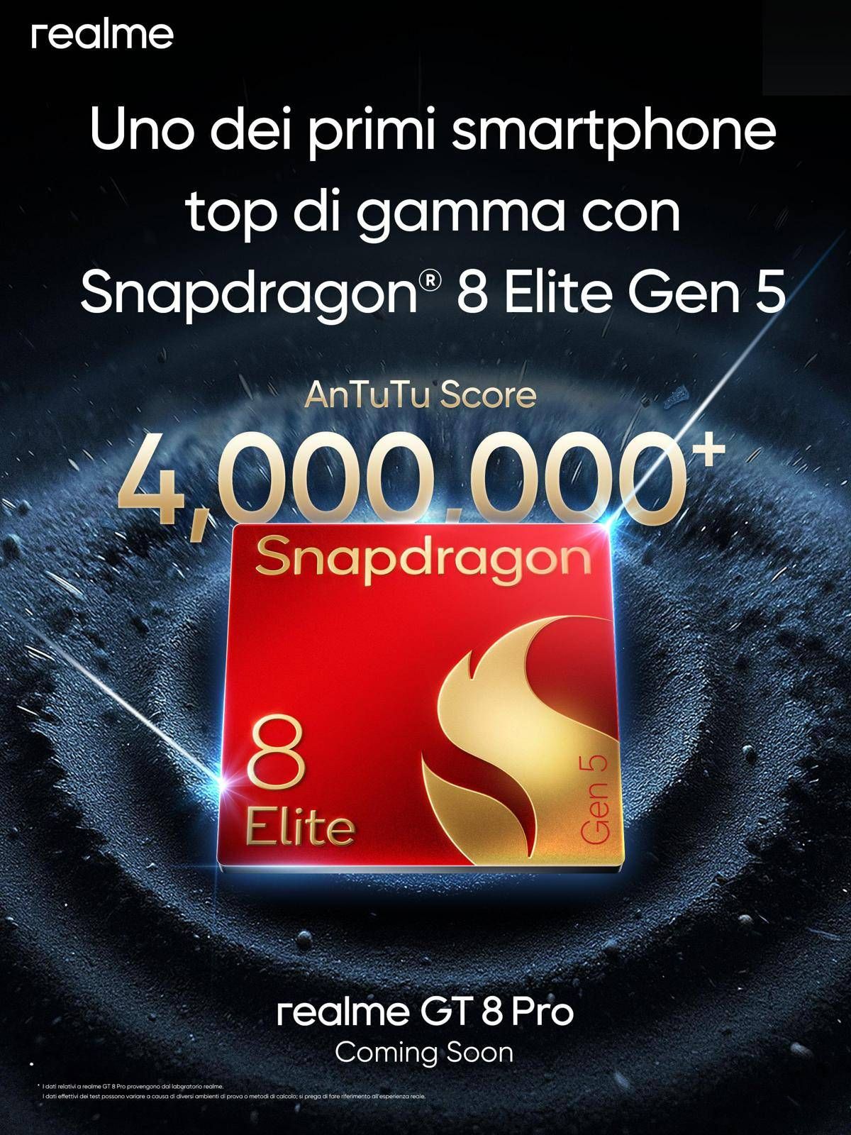 Realme GT 8 Pro, in arrivo il flagship con Snapdragon 8 - 