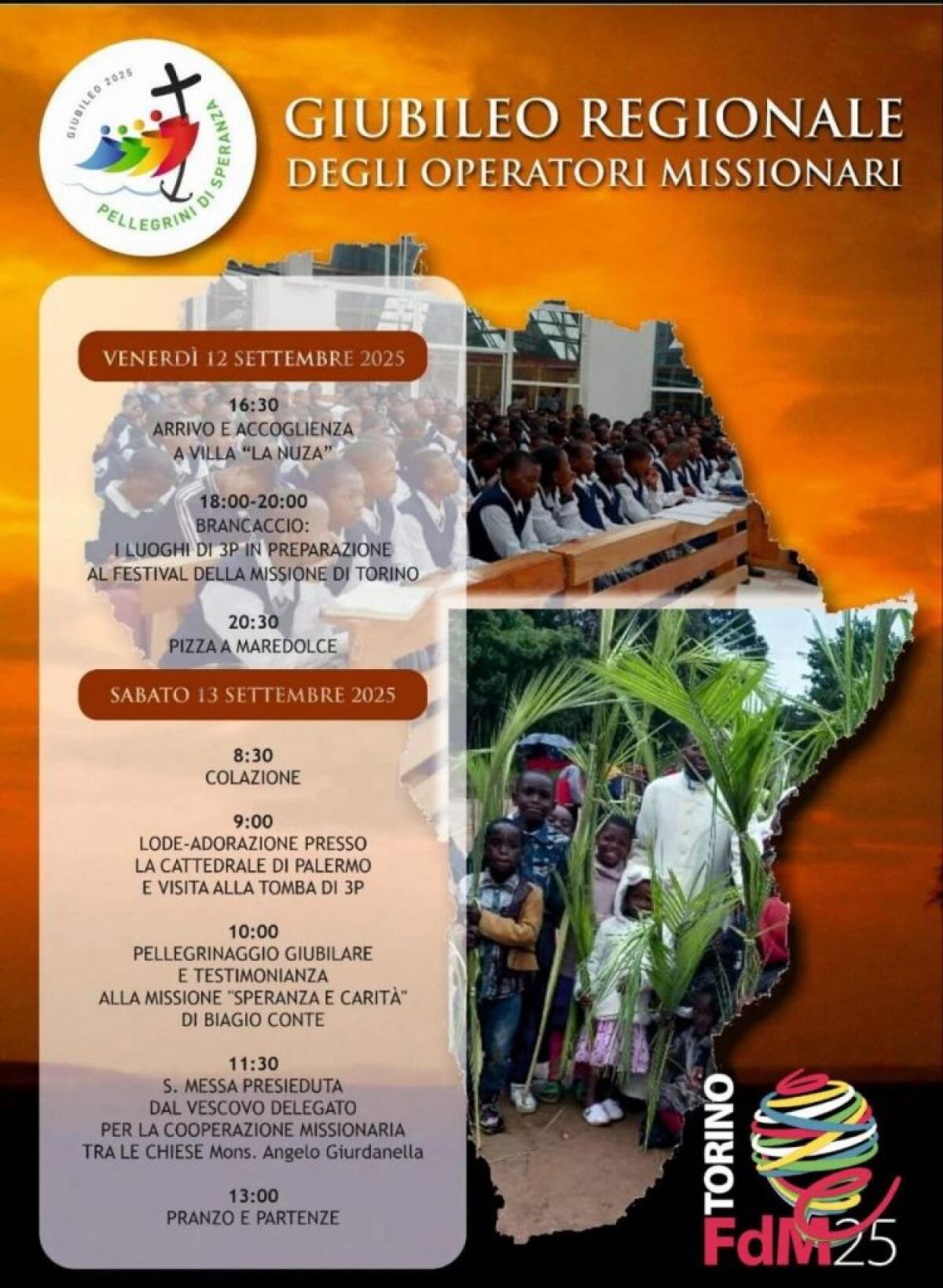 Giubileo degli operatori missionari | Scopri perché Palermo diventa il cuore della spiritualità siciliana! - 