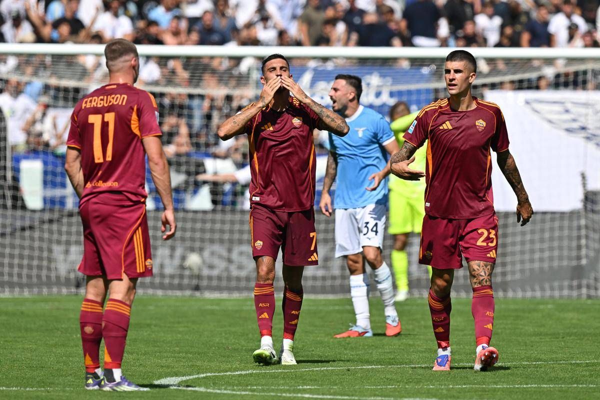 Serie A, Lazio-Roma 0-1: Pellegrini regala il derby ai giallorossi. Torino-Atalanta 0-3, decide Krstovic -