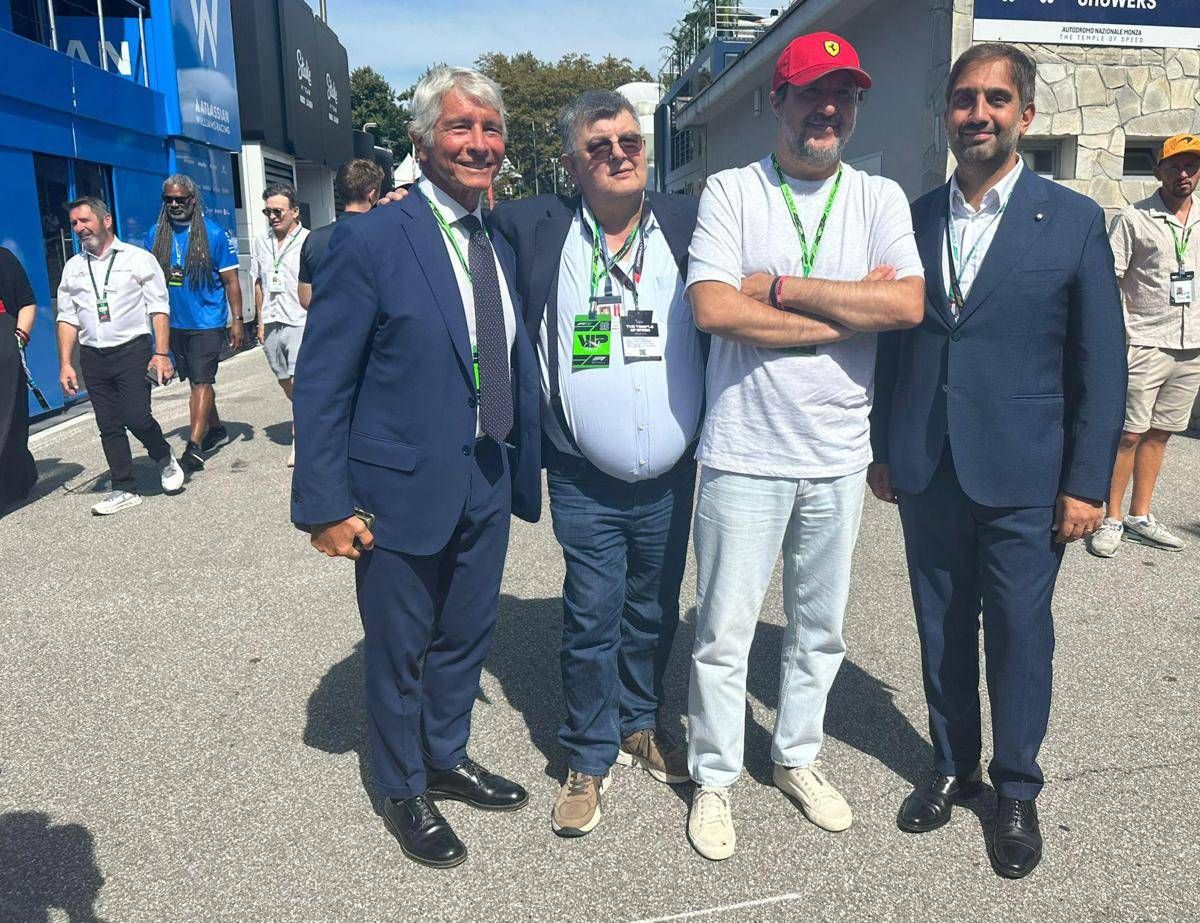 Gp Monza, dai ministri Salvini e Abodi a Balotelli e Lazza, gli arrivi 'eccellenti' nel paddock -