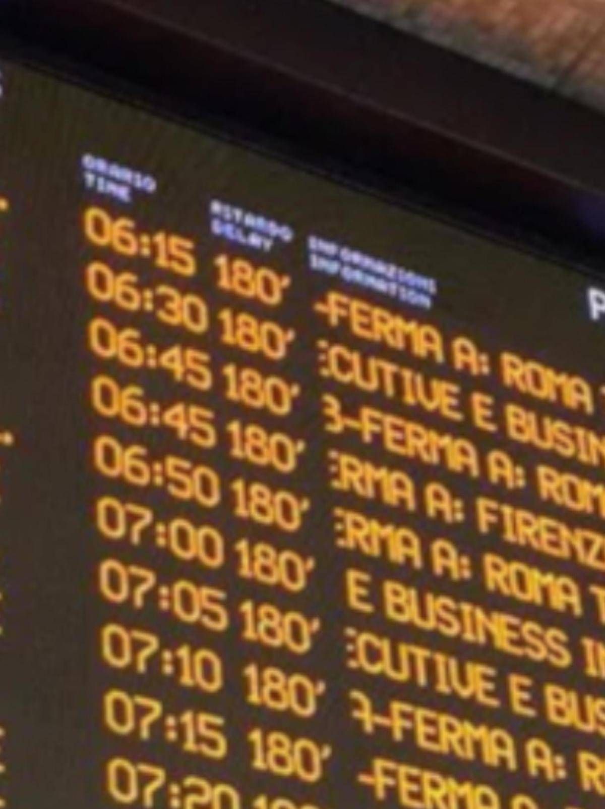 Meritocrazia Italia: "Ritardi treni in tutta Italia" - 