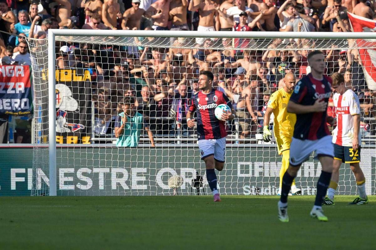 Bologna-Genoa 2-1, decide Orsolini su rigore: rimonta (con Var) al Dall'Ara -