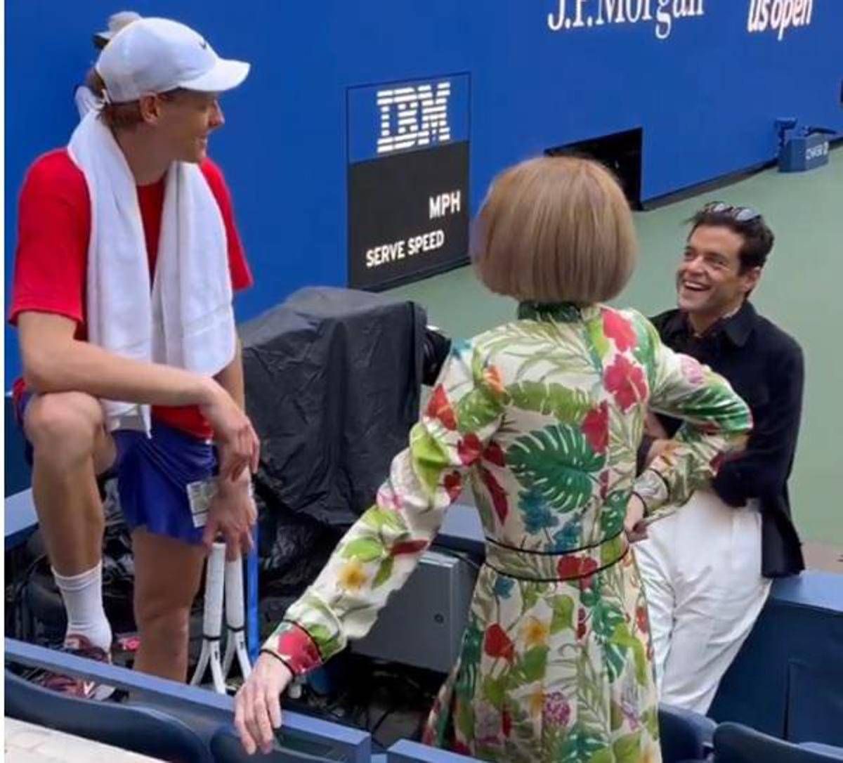 Sinner, la chiacchierata con Anna Wintour e Rami Malek -