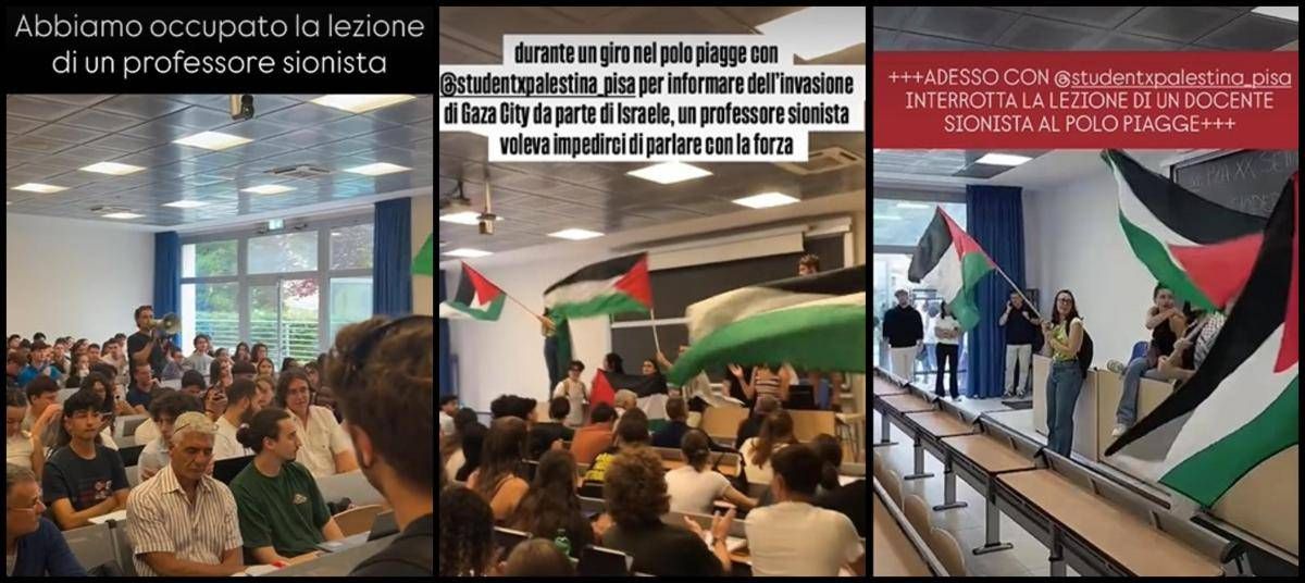 Blitz proPal all'Università di Pisa, docente finisce al pronto soccorso - 