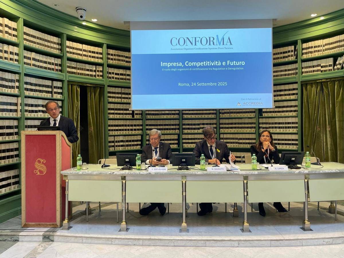 Conforma, imprese certificate sono più competitive, 63% accede più facilmente a mercati globali - 