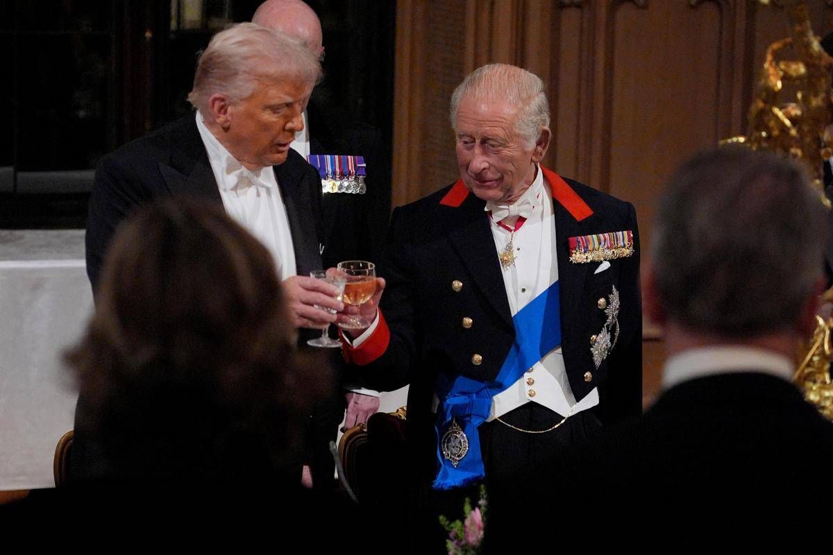 Trump al banchetto di Re Carlo: "Seconda visita di Stato tra i più grandi onori della mia vita" - 