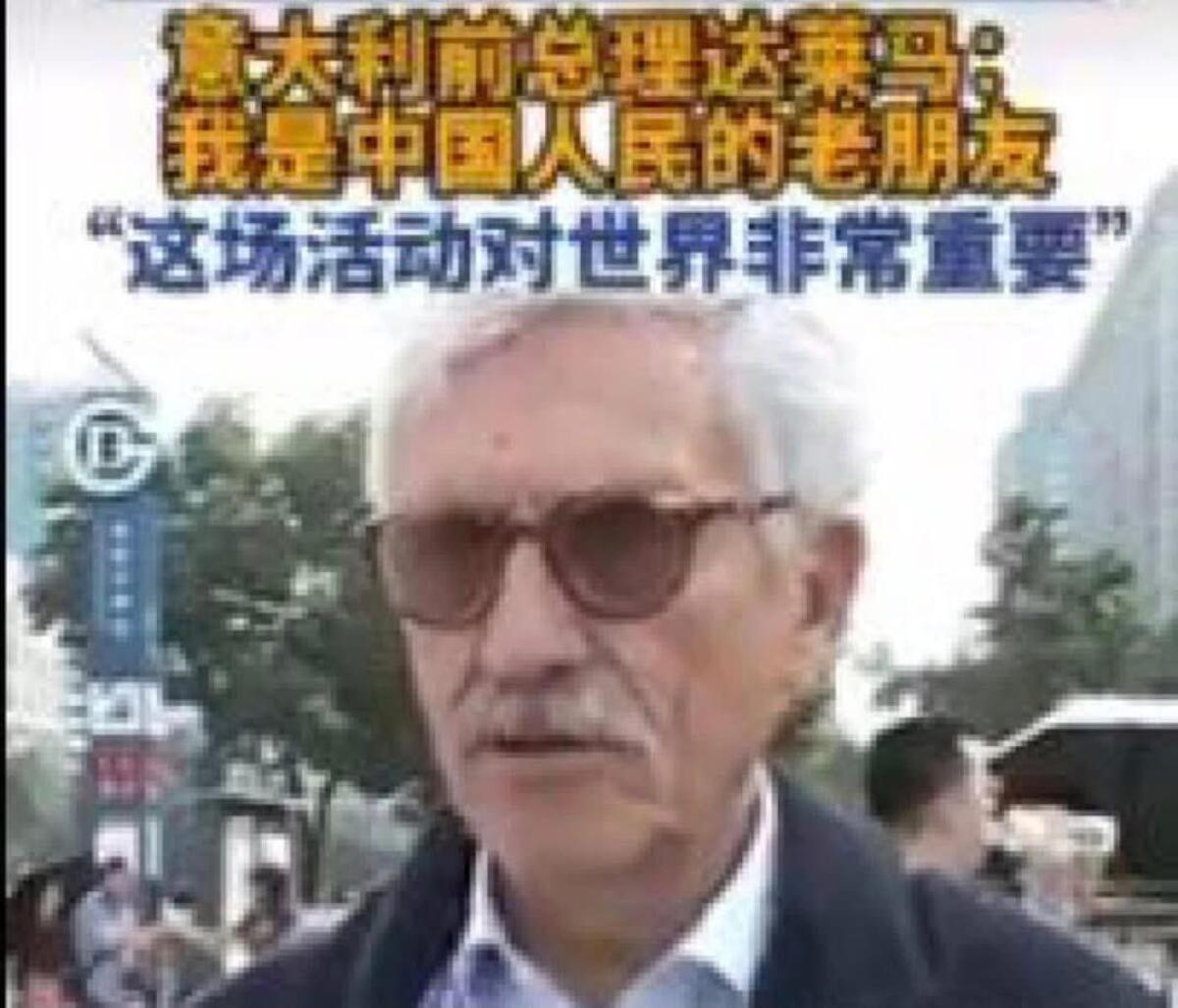 DâAlema omaggiato in Cina | Ma le critiche dei politici italiani non si fermano! -