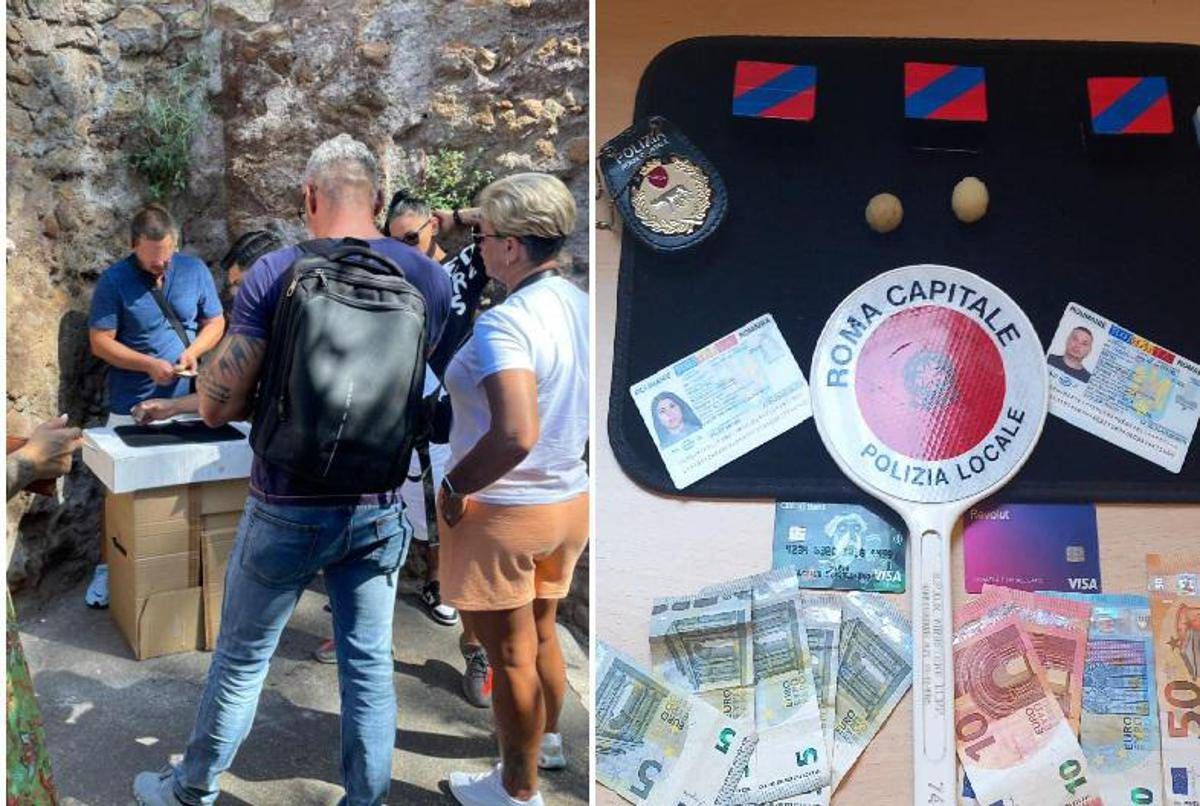 Truffa delle tre carte, arrestate 2 persone della 'batteria del Colosseo' - 