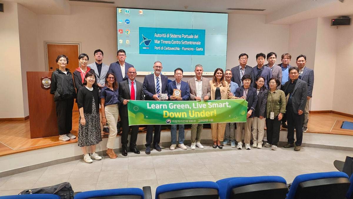 Sostenibilità, a Civitavecchia incontro tra AdSP e delegazione governativa Corea del Sud - 