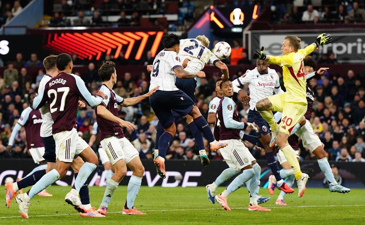 Europa League, Bologna ko 1-0 in trasferta con l'Aston Villa: decide McGinn - 