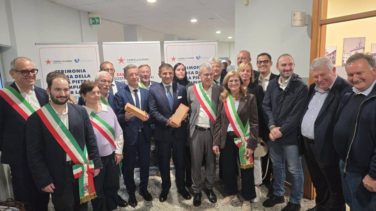 Al via costruzione impianto Sanpellegrino per ottimizzare la gestione della 'sorgente Nossana' -