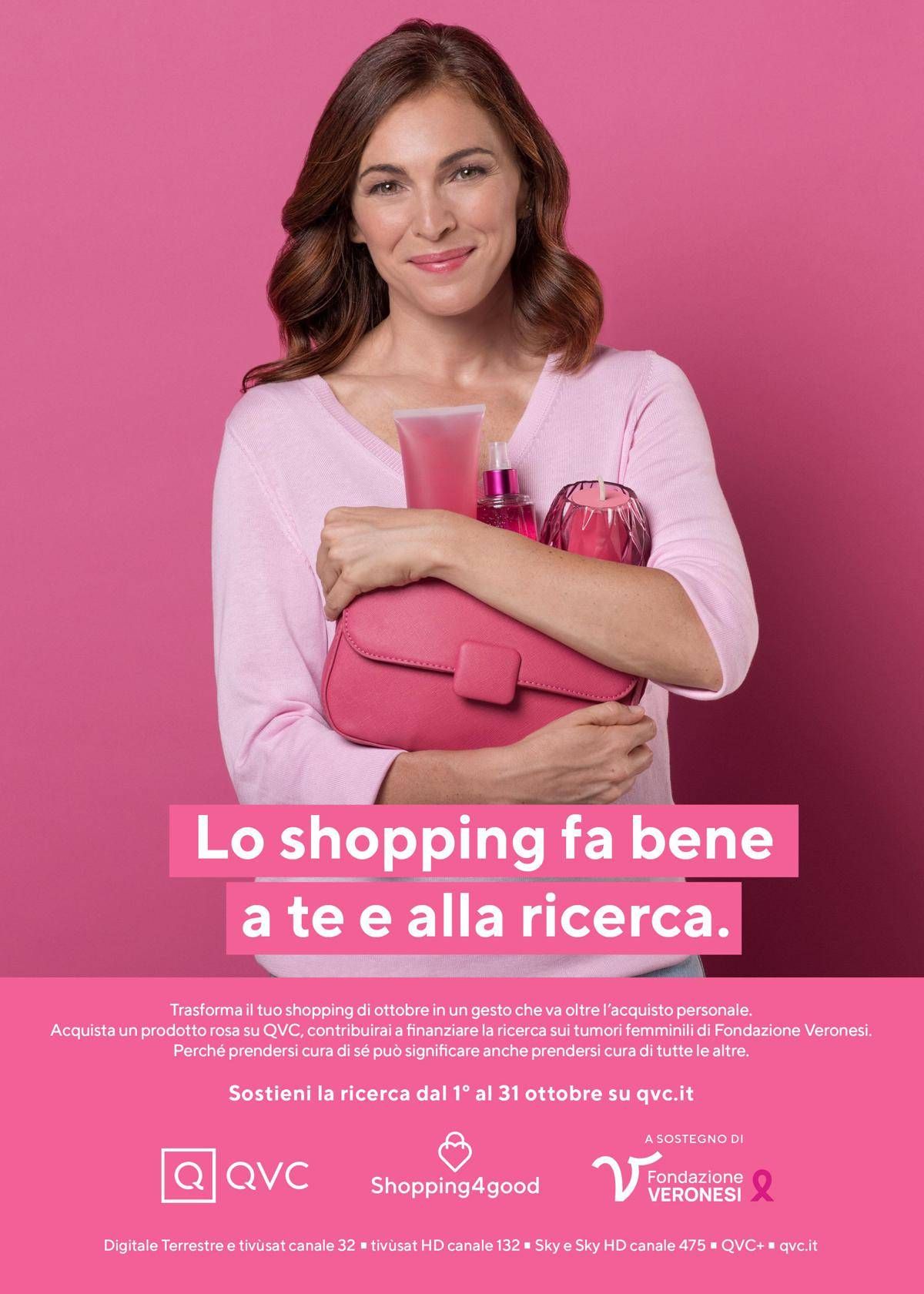 Al via Shopping4good, QVC Italia rinnova l'impegno per ricerca sui tumori femminili - 