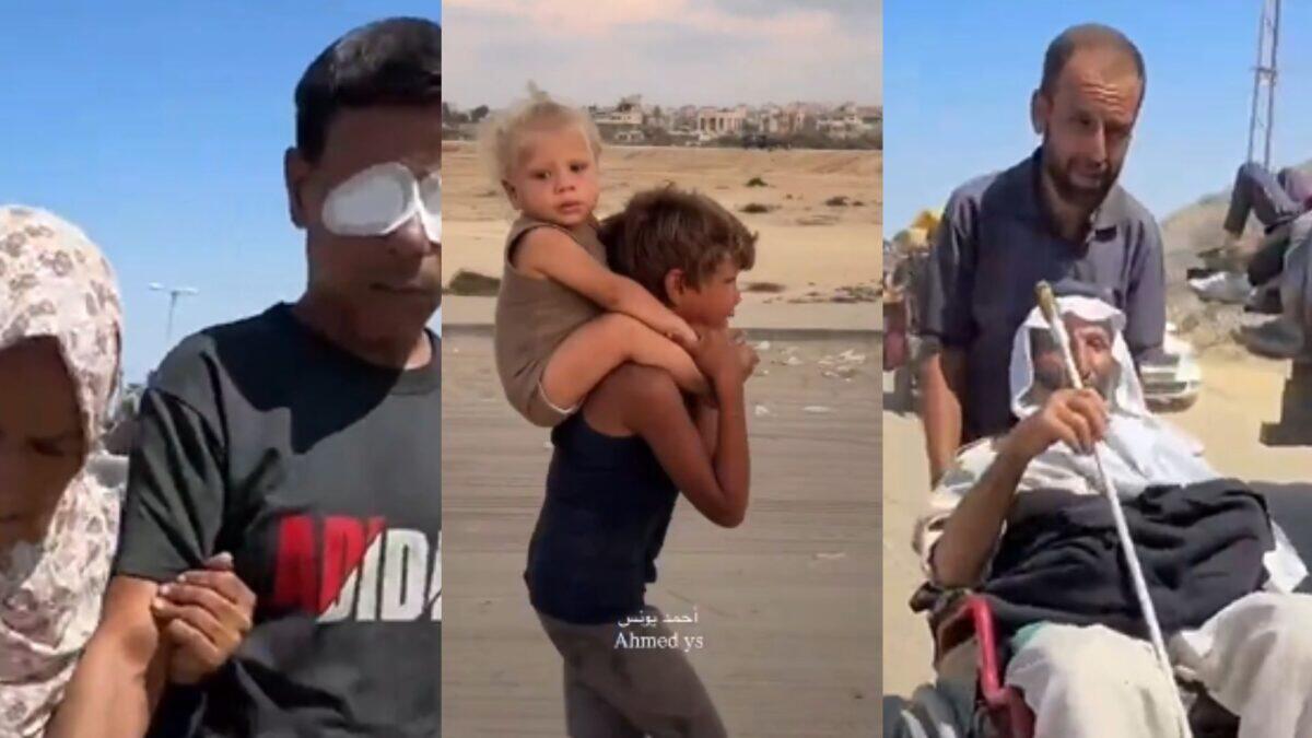 Fuga disperata da Gaza City | È davvero una nuova Nakba per i palestinesi? -
