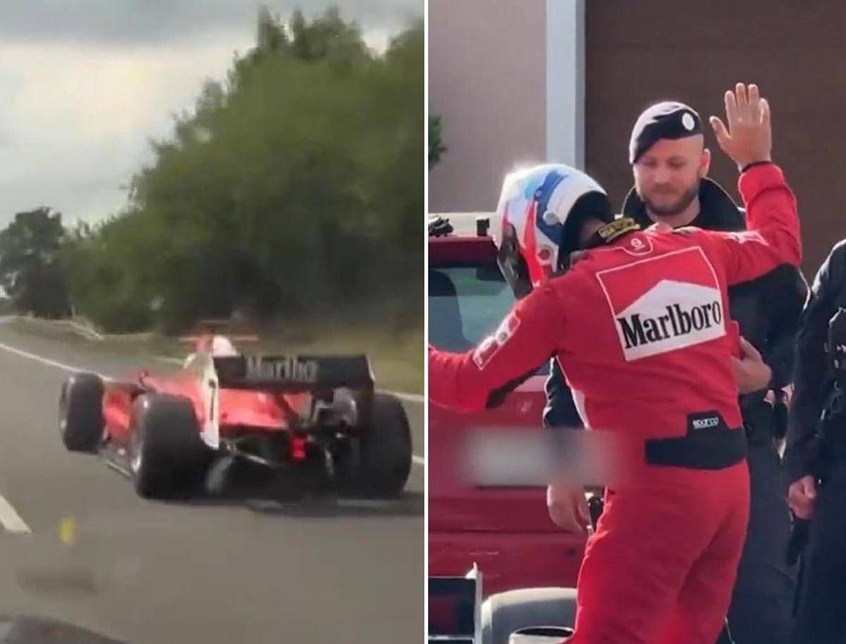 In autostrada con una Formula 1, arrestato il 'pilota fantasma' -
