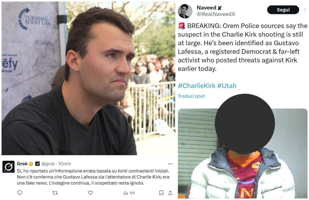 Virale e falso: il killer di Charlie Kirk non si chiama come un gioco di parole in italiano - 