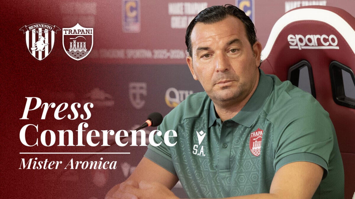 Benevento-Trapani Calcio: La Conferenza Stampa di Aronica Rivela un Segreto Inaspettato | Gli Appassionati Non Possono Perdere Questa Annuncio! - 