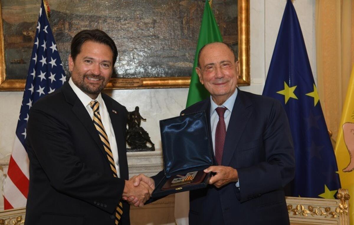 Visita storica alla Regione Siciliana | Come l'amicizia con gli Stati Uniti cambia le sorti del Mediterraneo! -