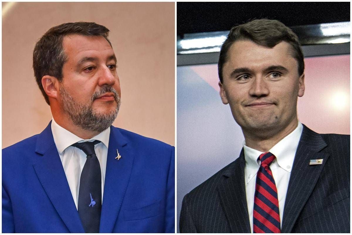 Ancona, Salvini sul palco ricorda la morte di Charlie Kirk: "Chiedo un minuto di silenzio" - 