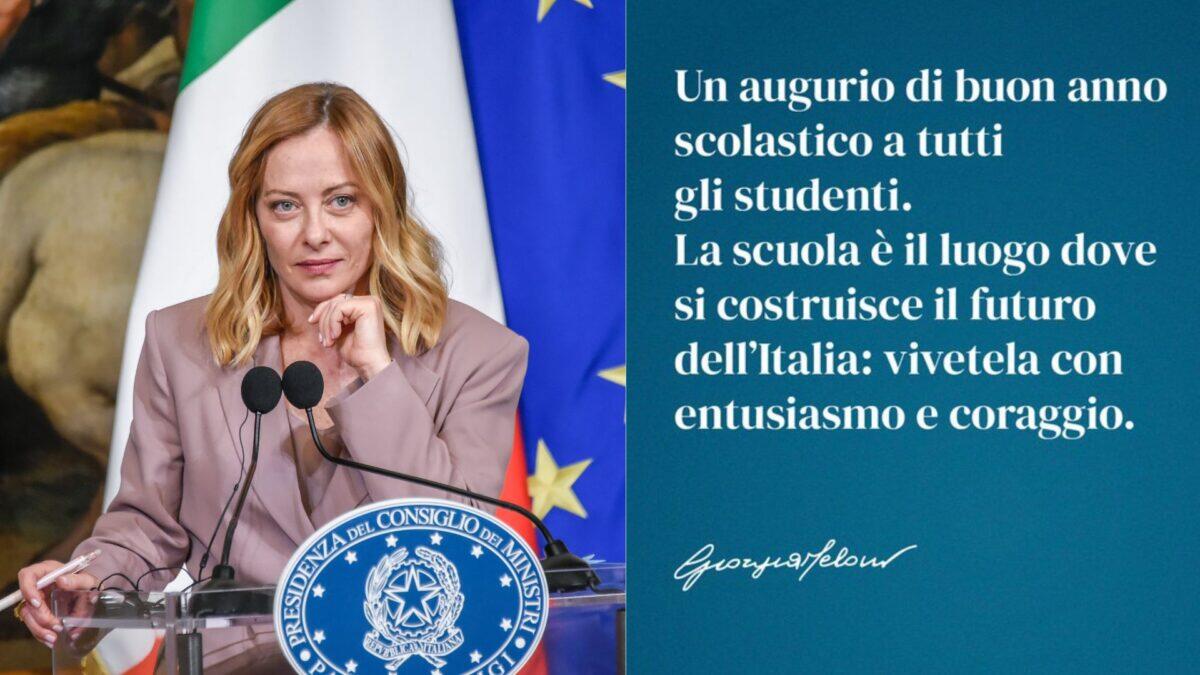 Giorgia Meloni lancia un messaggio a studenti e famiglie | Scopri perché il nuovo anno scolastico è cruciale per il futuro dell'Italia! -