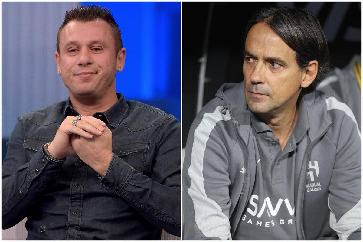 Inter, Cassano-show contro Inzaghi: "Allegri avrebbe vinto lo Scudetto ogni anno" - 