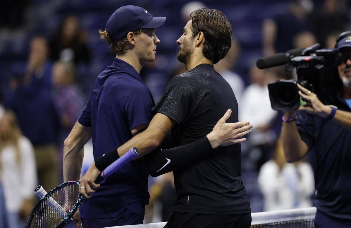 Sinner domina derby con Musetti, Jannik in semifinale agli US Open -