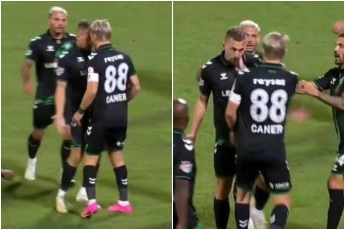 Erkin, follia in Turchia: l'ex Inter tira uno schiaffo a un compagno - 