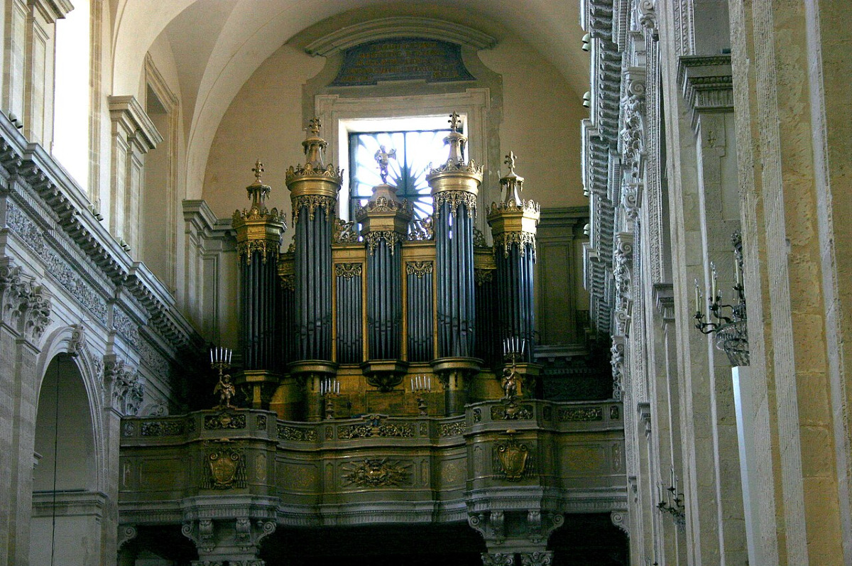 Un colosso di suoni nel cuore della cattedrale di Catania: lo vedi praticamente sempre - Foto: Giovanni Dall'Orto/Wikipedia
