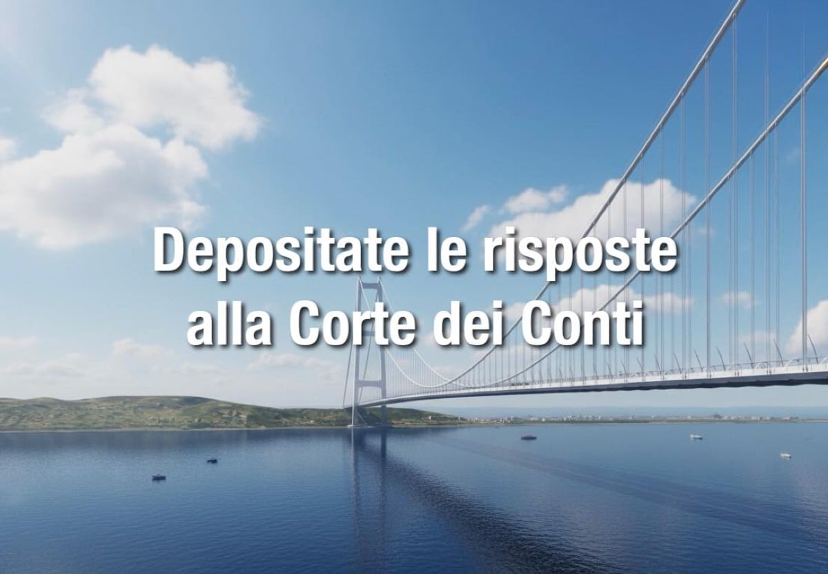 Ponte sullo Stretto: depositate le risposte alla Corte dei Conti - Credit foto Ponte sullo Stretto di Messina