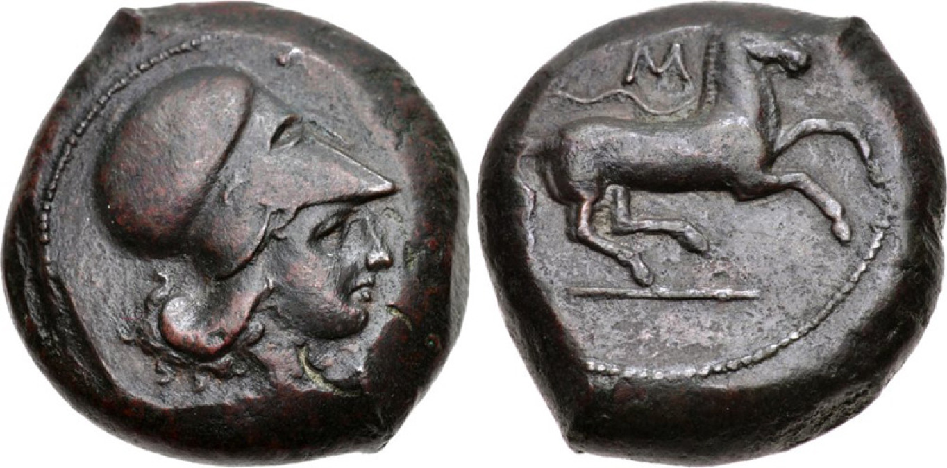 Le monete nate da un vulcano: il mistero della città che scomparve sotto la furia dell’Etna - Foto: Classical Numismatic Group, Inc/Wikipedia