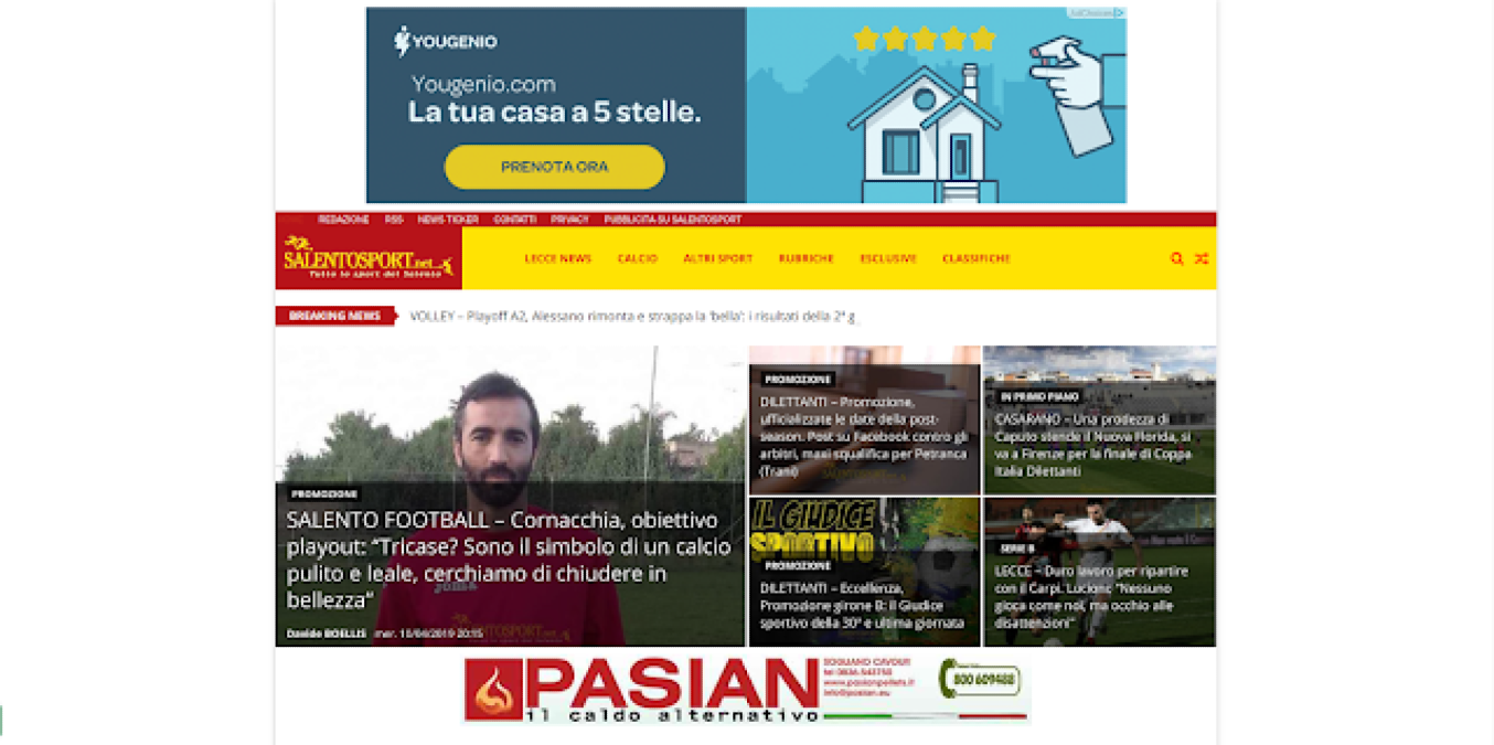 Voce agli editori: storia di successo tra eADV e salentosport.net  -