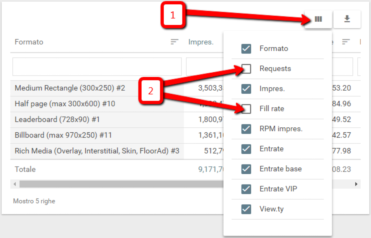 Requests e Fill-Rate: conosci il riempimento dei tuoi spazi pubblicitari  -