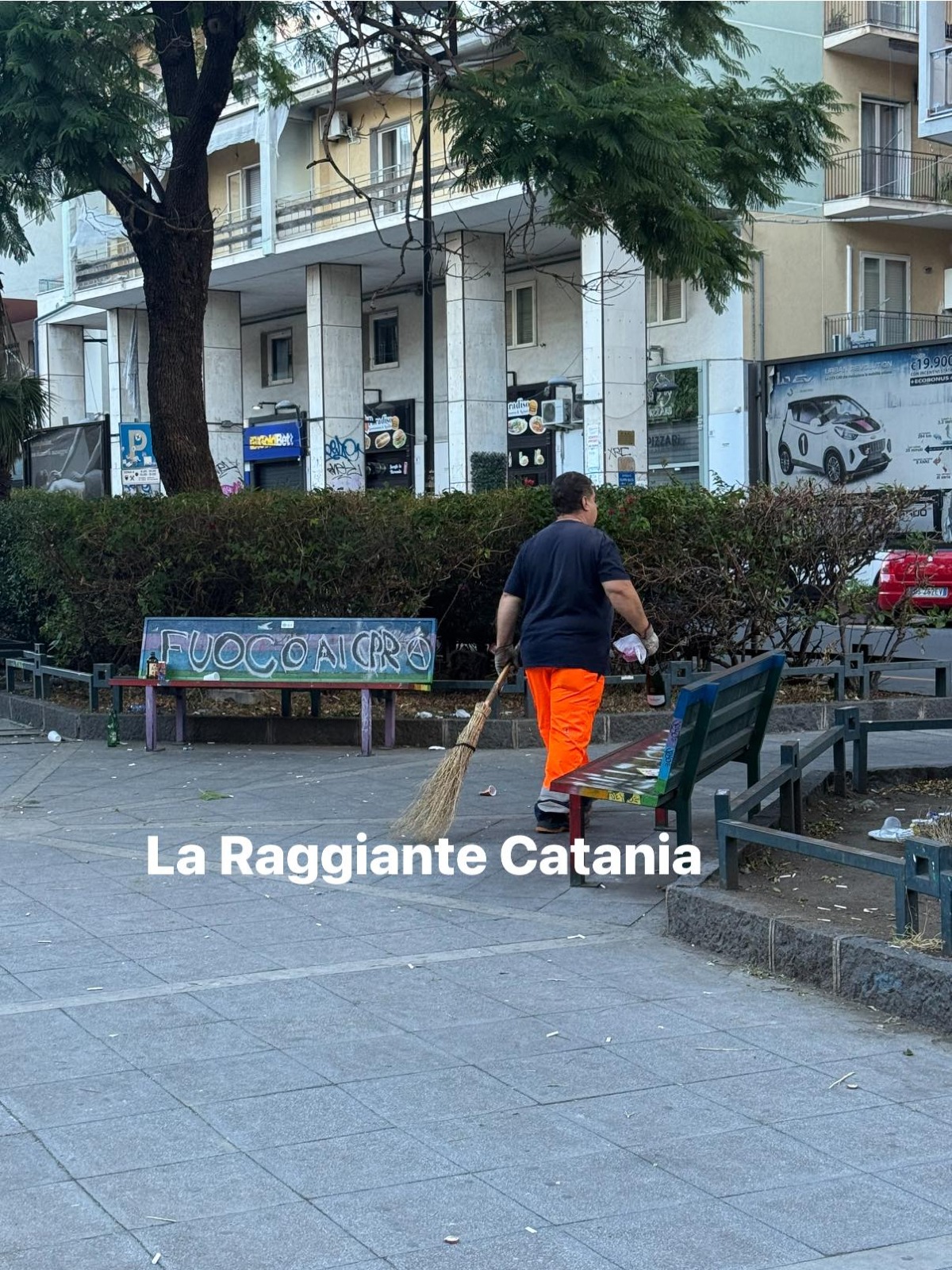 "Usate il senso civico anche quando vi divertite", La raggiante Catania lancia un monito a tutti - Credit foto La raggiante Catania