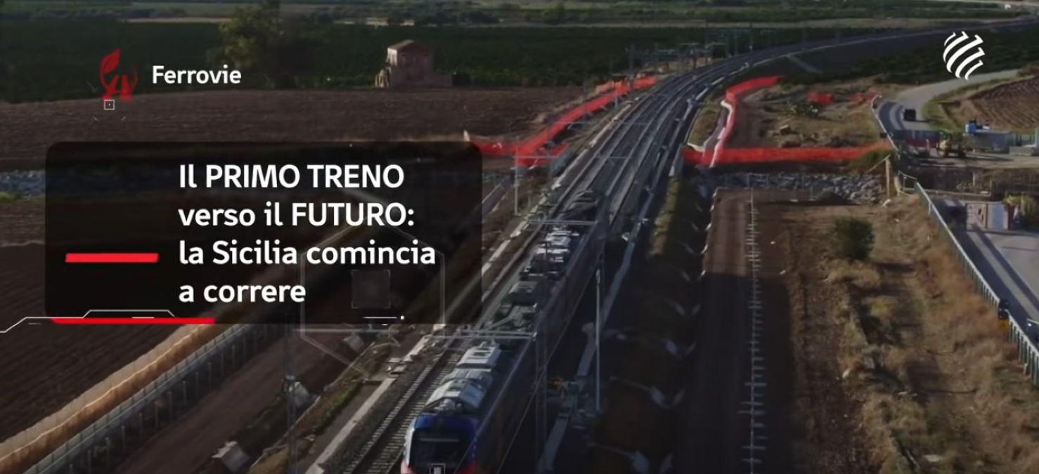 Ferrovia Messina-Catania-Palermo: una giornata storica per la Sicilia e per l’Italia - Credit foto Rete Ferroviaria Italiana