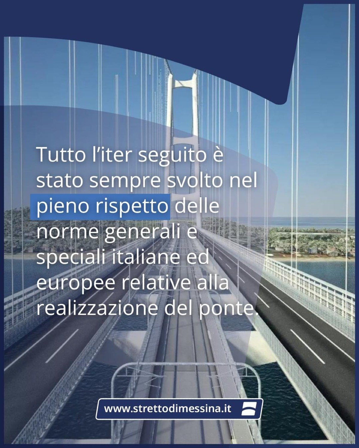 Ponte sullo Stretto di Messina | Le dichiarazioni dell'Amministratore delegato dello Stretto di Messina - Credit Foto Stretto di Messina Spa