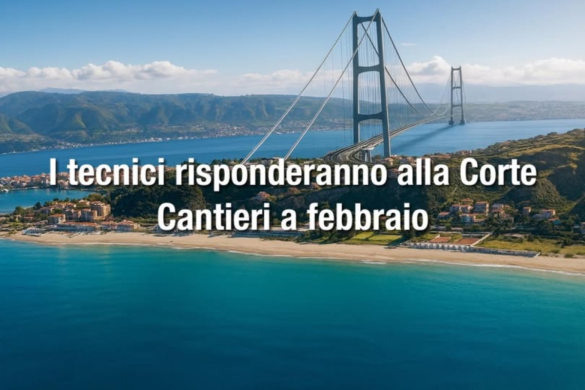 Ponte sullo Stretto di Messina | Vertice urgente a Palazzo Chigi dopo il parere negativo della Corte dei Conti - Credit foto Ponte sullo Stretto di Messina