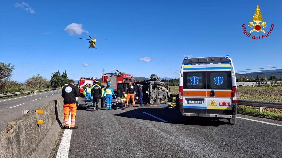 Tre morti in un incidente sull'Aurelia a Grosseto - 