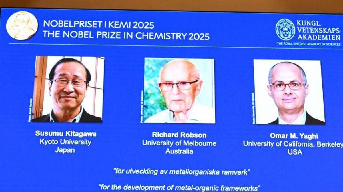 Nobel per la chimica a Kitagawa, Robson e Yaghi: hanno raccolto l'acqua dall'aria del deserto - 