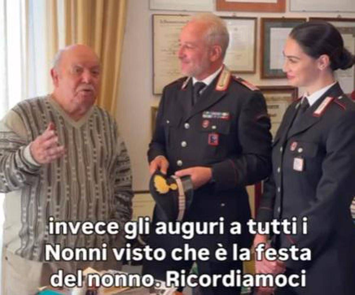 Festa dei nonni, Lino Banfi e i carabinieri contro le truffe: "Chiamate e non vi vergognate" - 