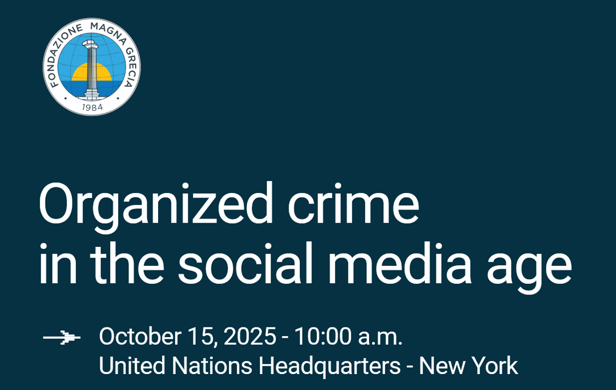 “Le mafie nell’era digitale. Focus TikTok”, rapporto Fondazione Magna Grecia domani all'Onu -