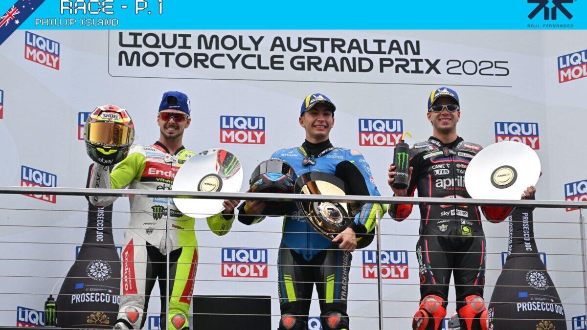 Raul Fernandez vince la sua prima gara in MotoGP | L'Italia si ribella e conquista il podio! -