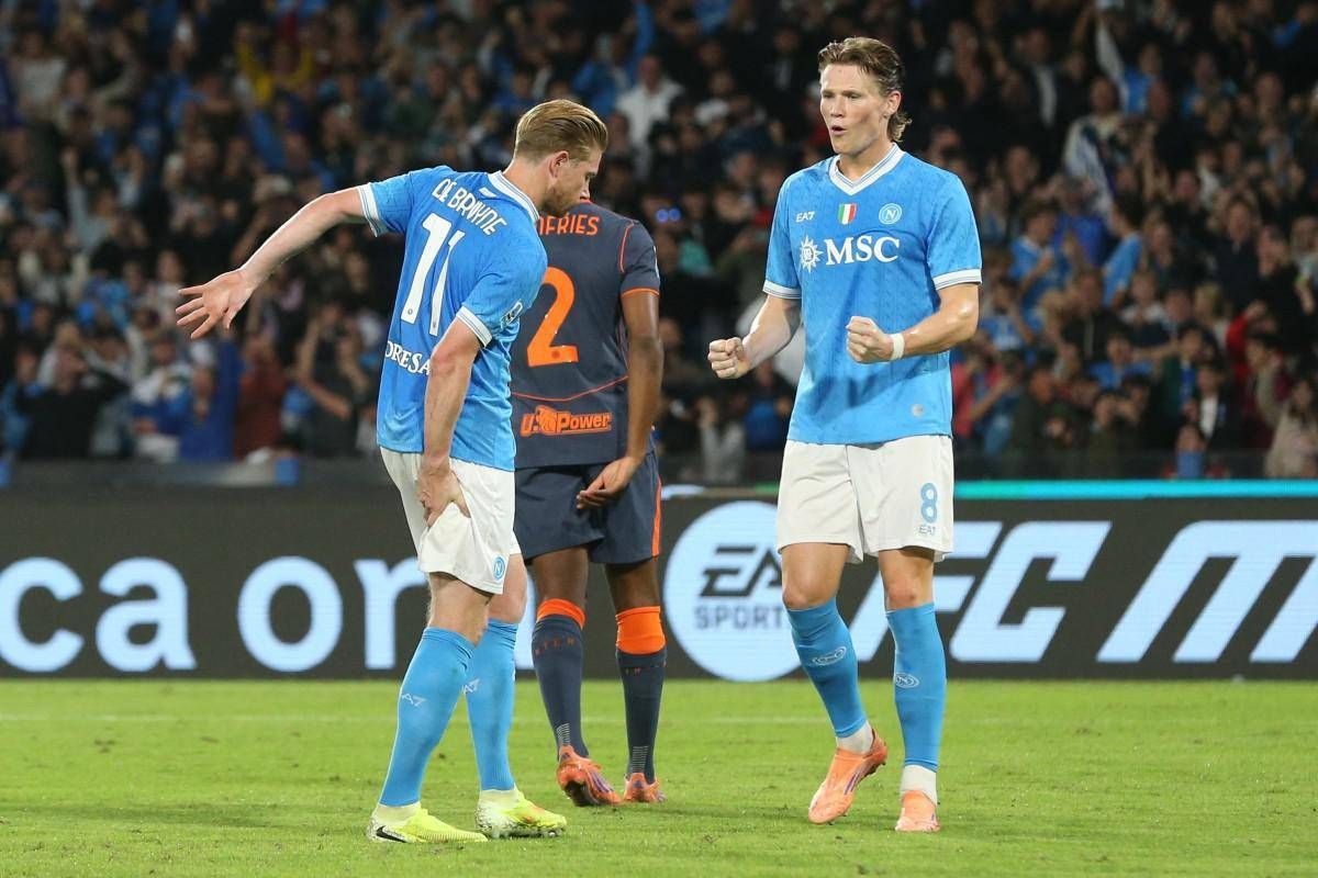 De Bruyne segna ma si fa male: cos'è successo in Napoli-Inter - 